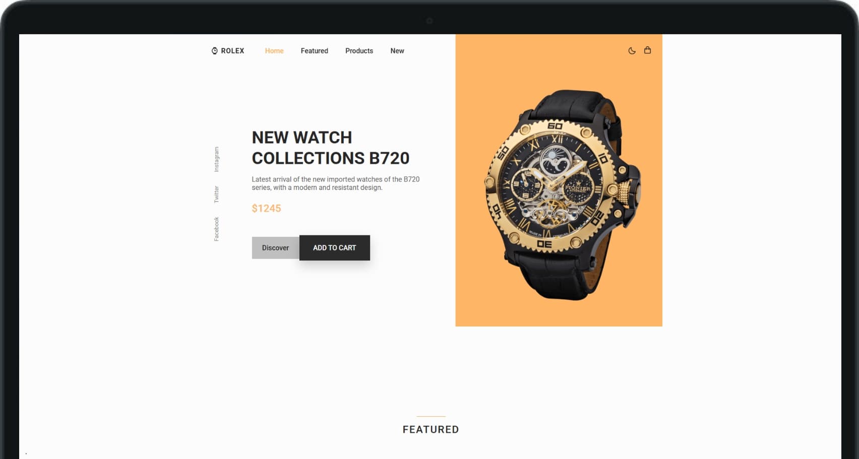 Watches E commerce